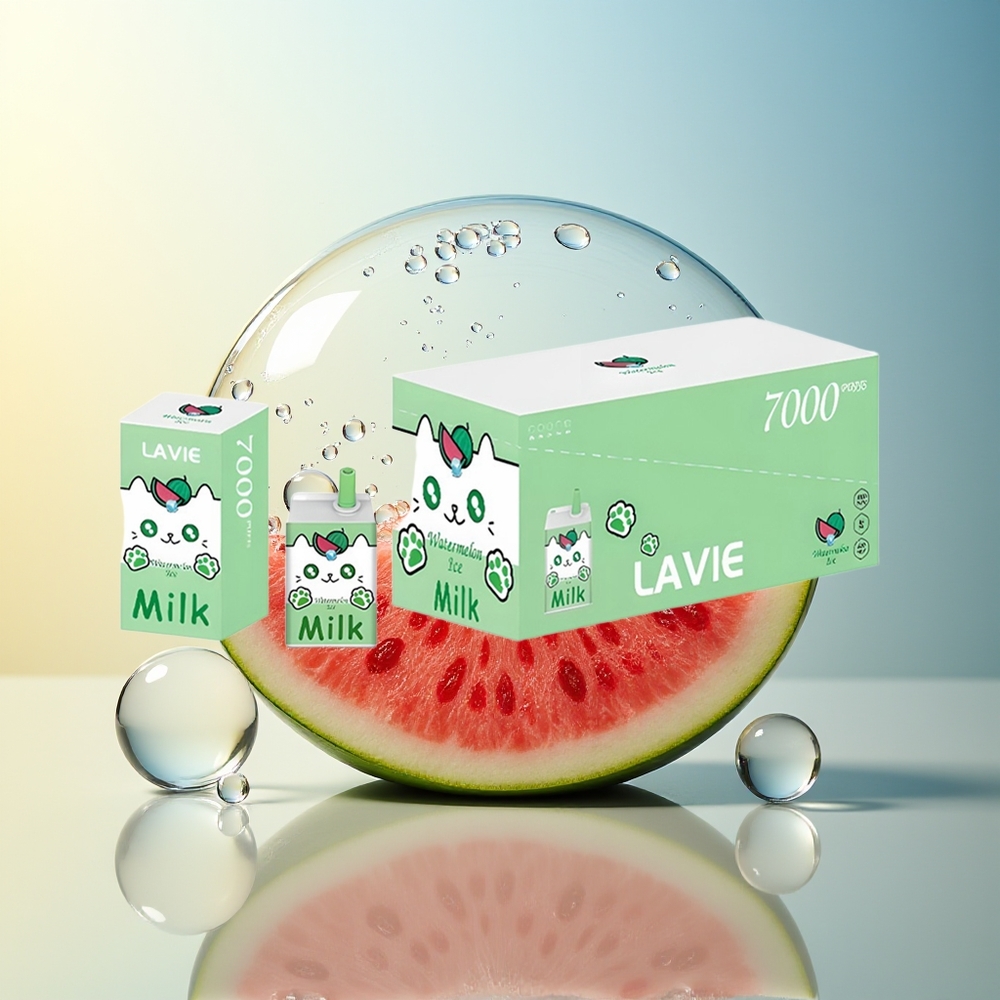 LAVIE Milk 7000 Puff Anguria Ghiaccio 16ML Tipo C Ricaricabile
