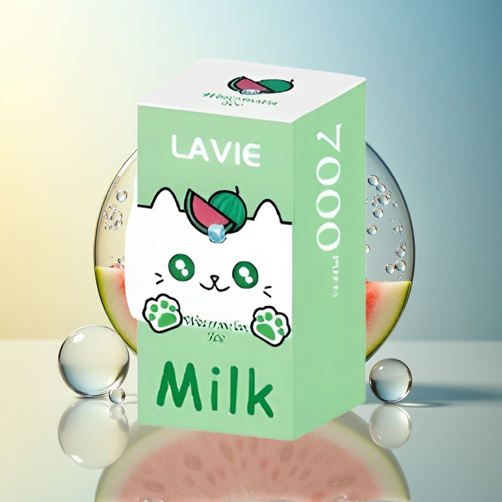 LAVIE Milk 7000 Puff Anguria Ghiaccio 16ML Tipo C Ricaricabile