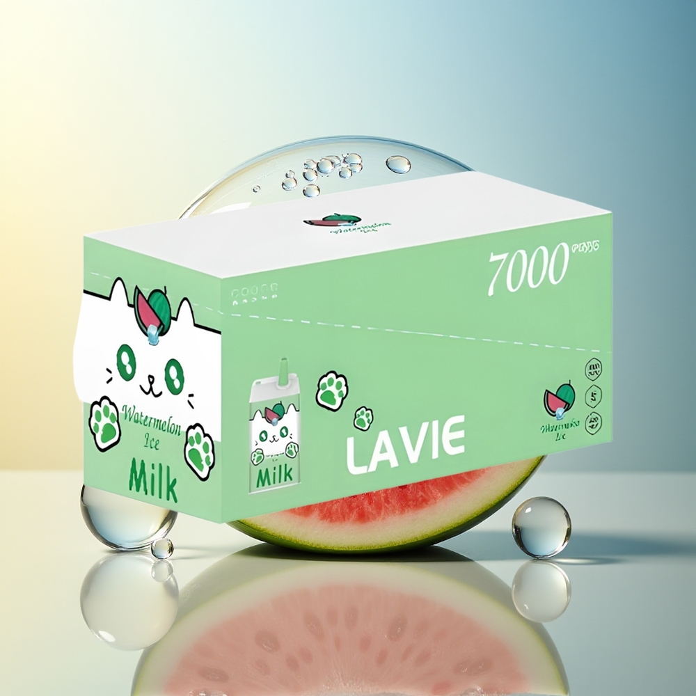 LAVIE Milk 7000 Puff Anguria Ghiaccio 16ML Tipo C Ricaricabile