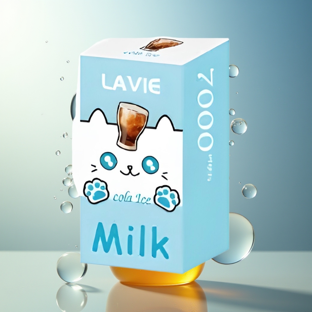 LAVIE Milk 7000 Puff Cola Ghiaccio 16ML Tipo C Ricaricabile