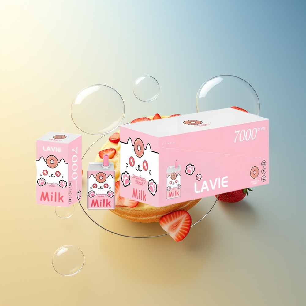 LAVIE Milk 7000 Puff Fragola Ciambella 16ML Type C