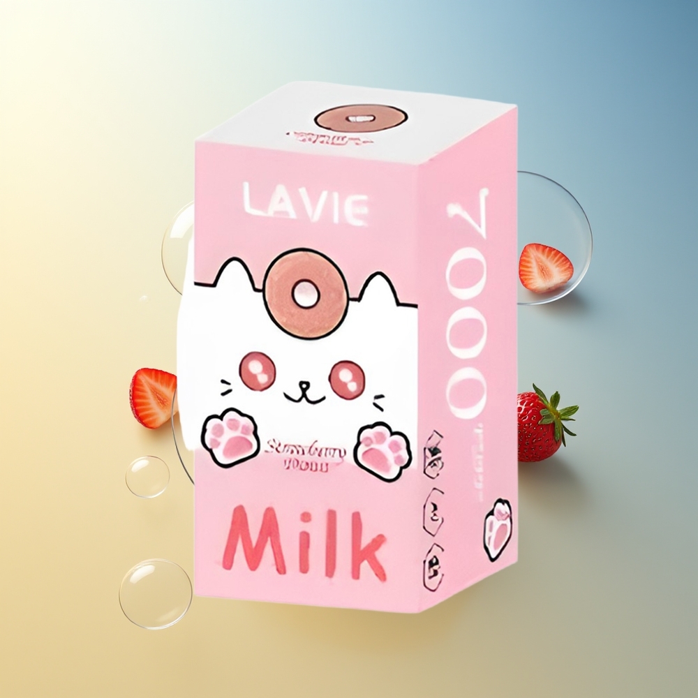 LAVIE Milk 7000 Puff Fragola Ciambella 16ML Type C