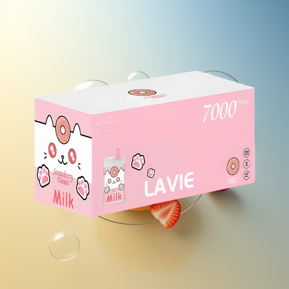 LAVIE Milk 7000 Puff Fragola Ciambella 16ML Type C