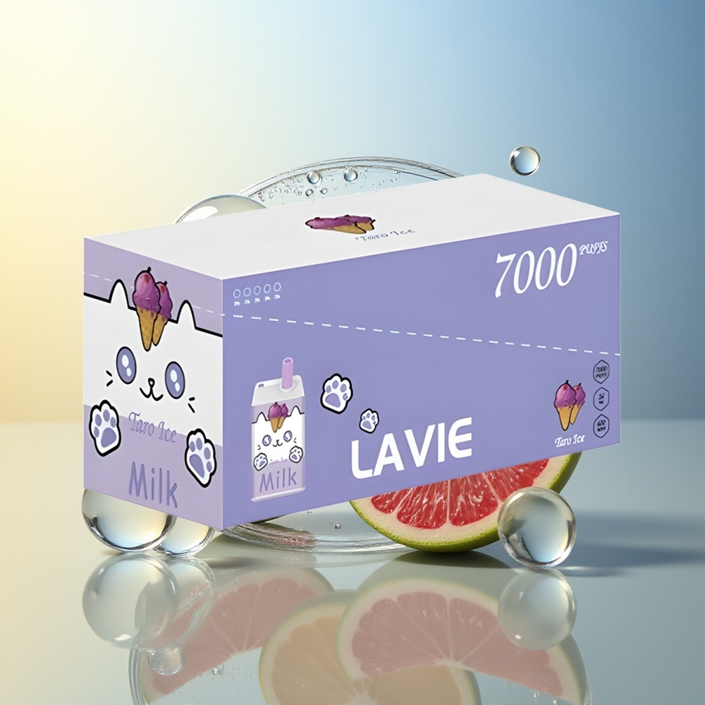 LAVIE Milk 7000 Puff Ghiaccio d\'Uva Ricaricabile Type C