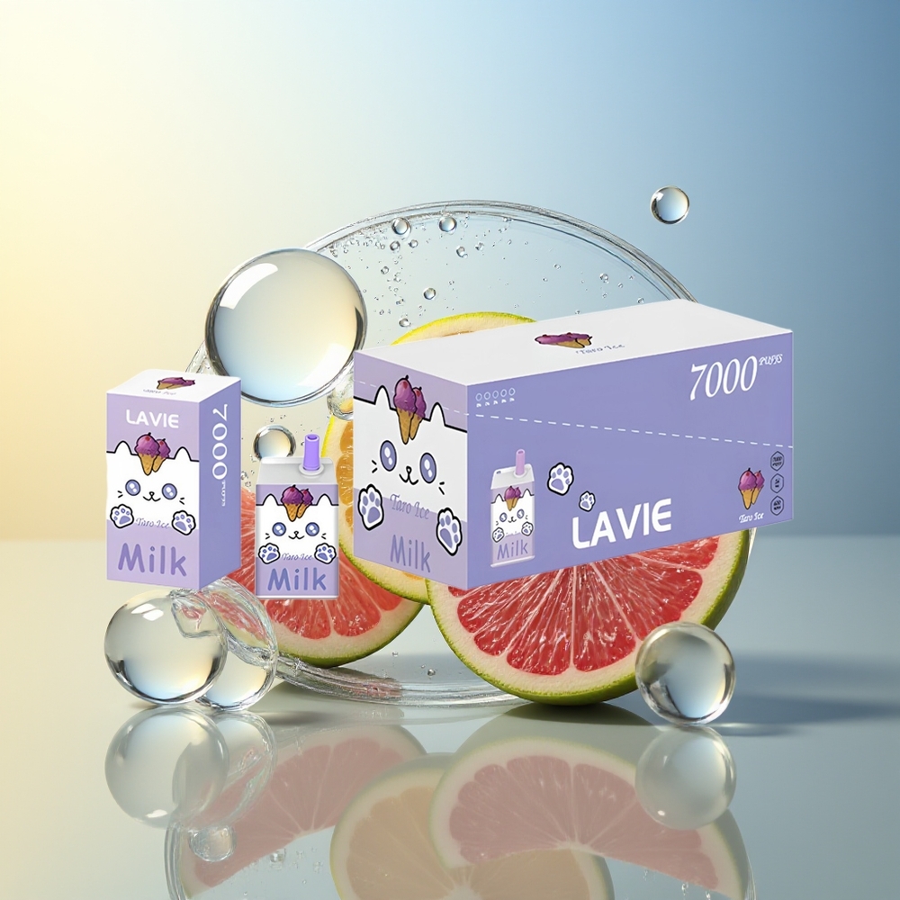 LAVIE Milk 7000 Puff Ghiaccio d\'Uva Ricaricabile Type C