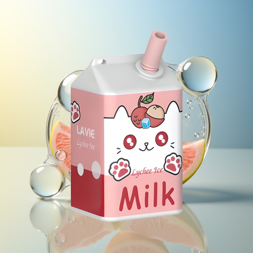 LAVIE Milk 7000 Puff Litchi Ghiaccio Ricaricabile Type C 16ML