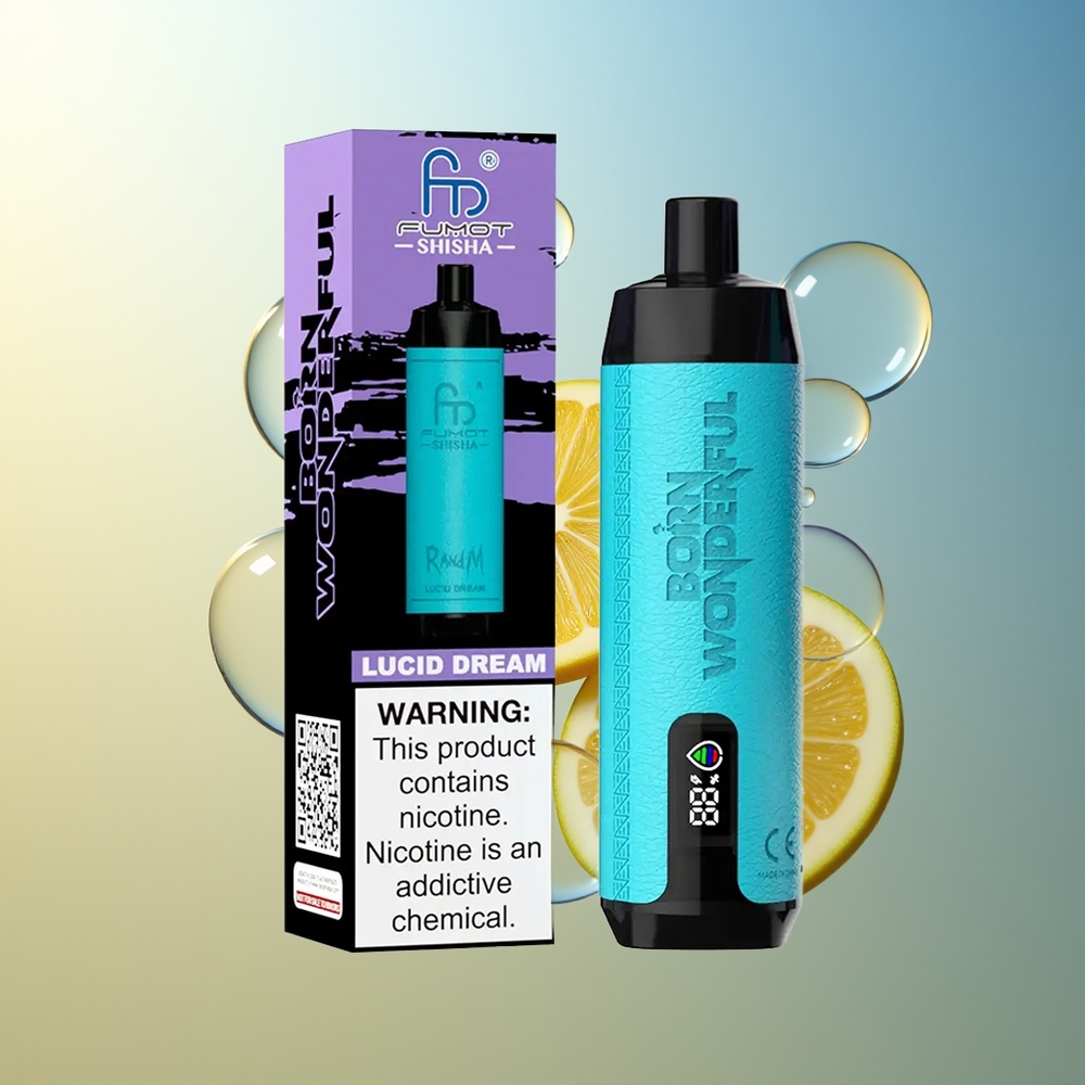 RandM Fumot Shisha 10000 Puff Tipo-C 0.6ohm Sogno Lucido