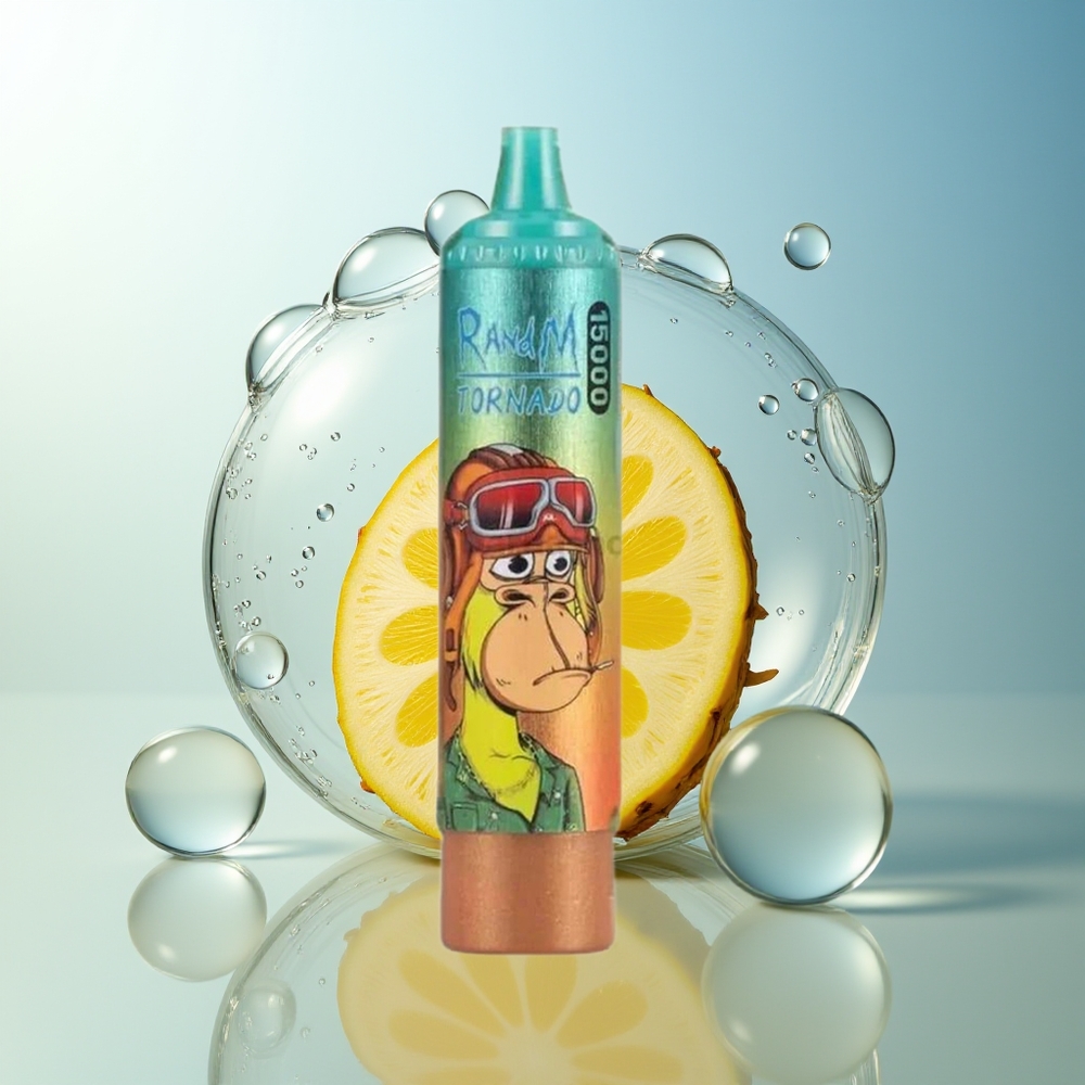 RandM Fumot Tornado 15000 Puff Ananas Ghiacciato Mesh LCD