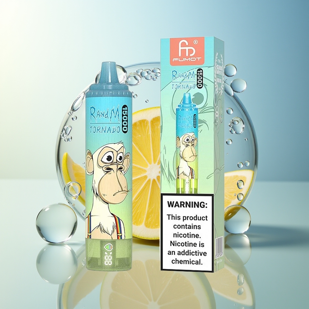RandM Fumot Tornado 15000 Puff Ghiacciolo 25ml LCD