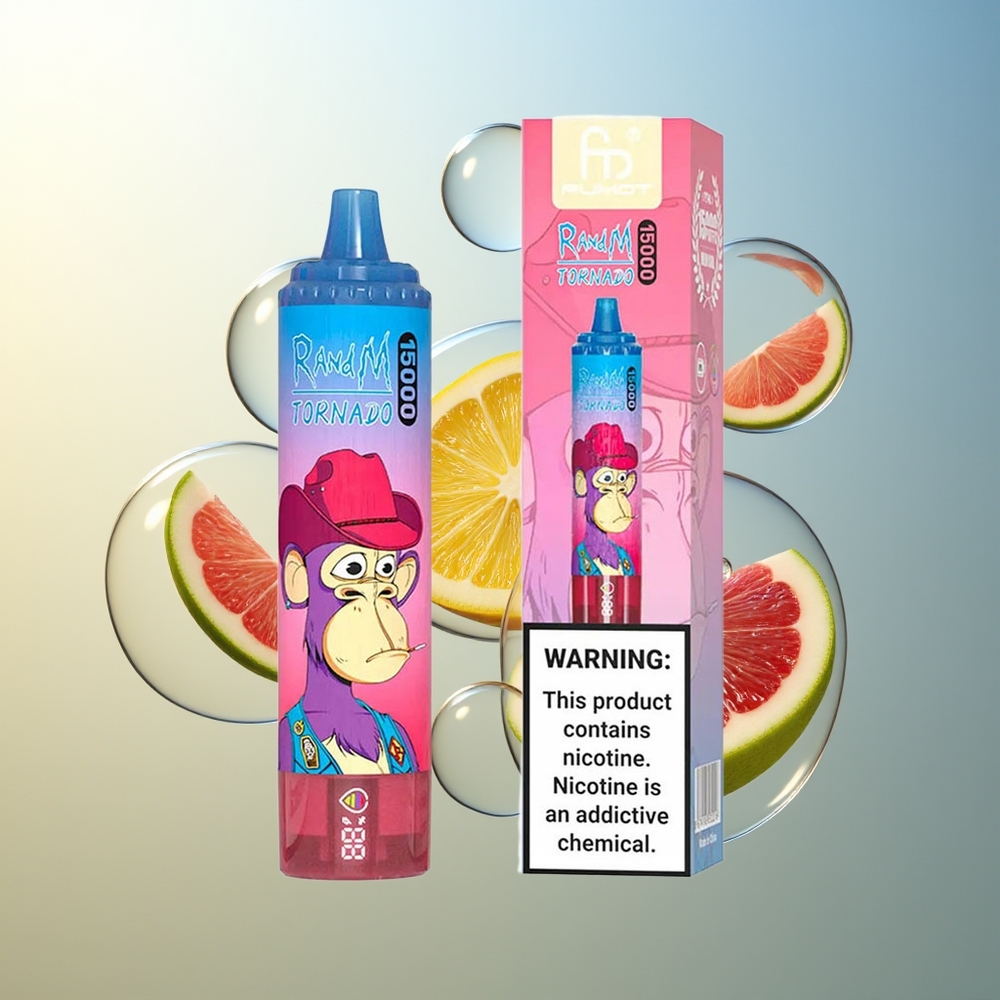RandM Fumot Tornado 15000 Puff Misto Bacche 25ml LCD