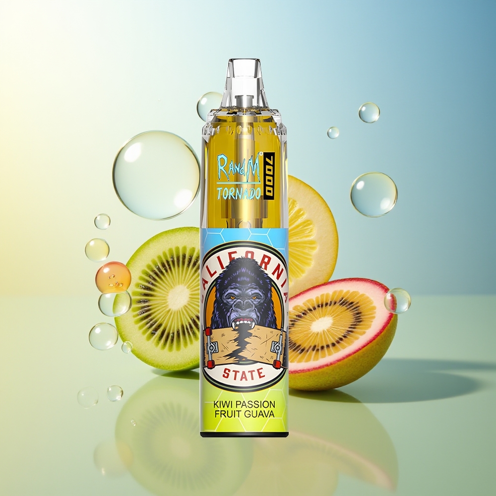 RandM Fumot Tornado 7000 Kiwi Frutto della Passione Guava 14ML RGB