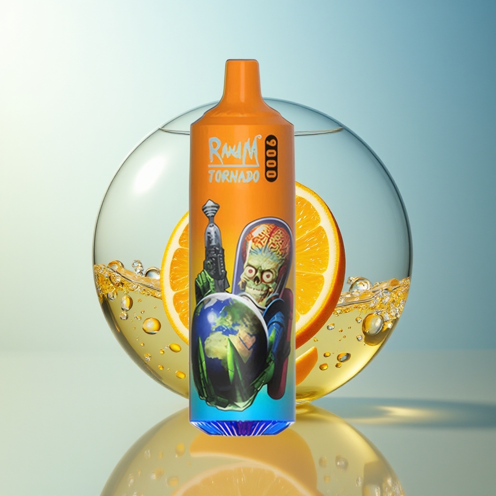 RandM Fumot Tornado 9000 Puff Aranciata Display RGB