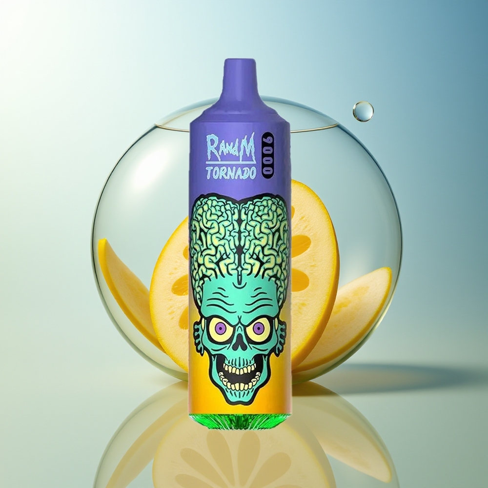 RandM Fumot Tornado 9000 Puff Mango Fragola Display RGB