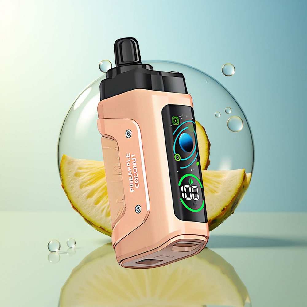 Razz Bar 45000 Puff Disposable Vape Ananas Cocco 1.0 Ohm Mesh