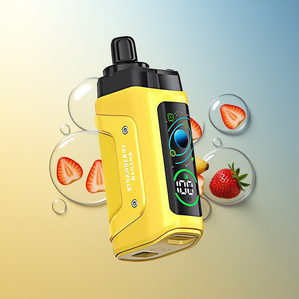 Razz Bar 45000 Puff Fragola Banana Ricaricabile