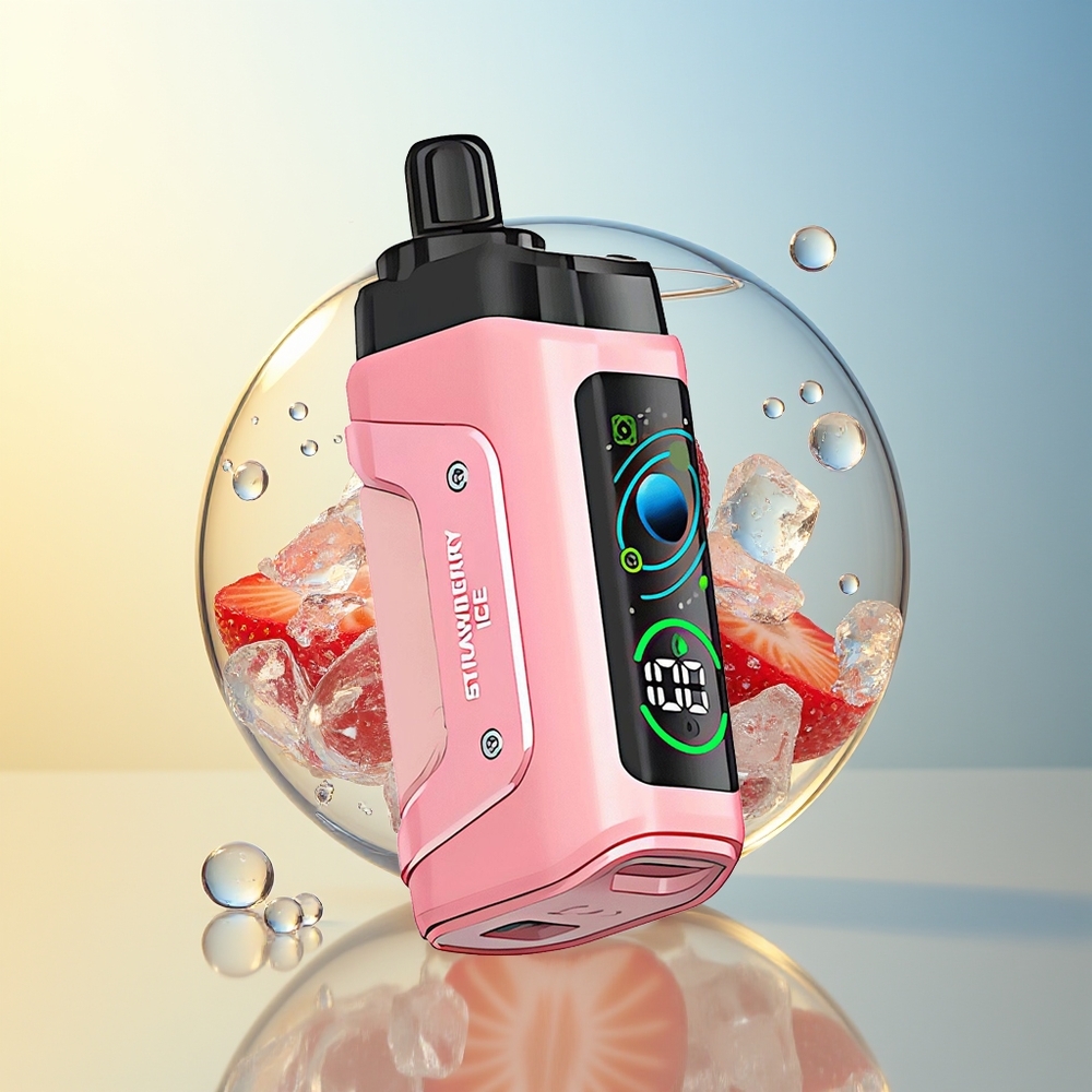 Razz Bar 45000 Puff Fragola Ghiaccio 1.0 Ohm Mesh