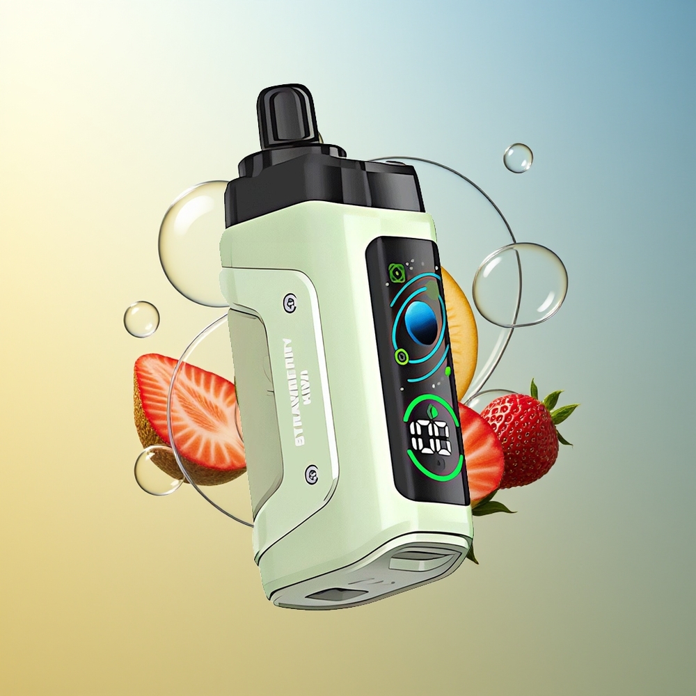 Razz Bar 45000 Puff Fragola Kiwi Ricaricabile Mesh