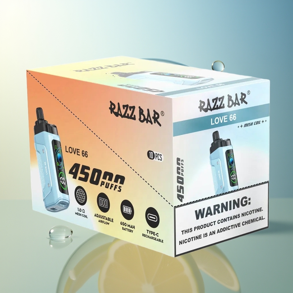 Razz Bar 45000 Puff Mesh Amore 66 Disposable Vape