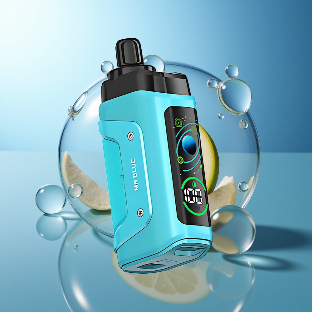 Razz Bar 45000 Puff Sigaro Blu Mesh 1.0 Ohm