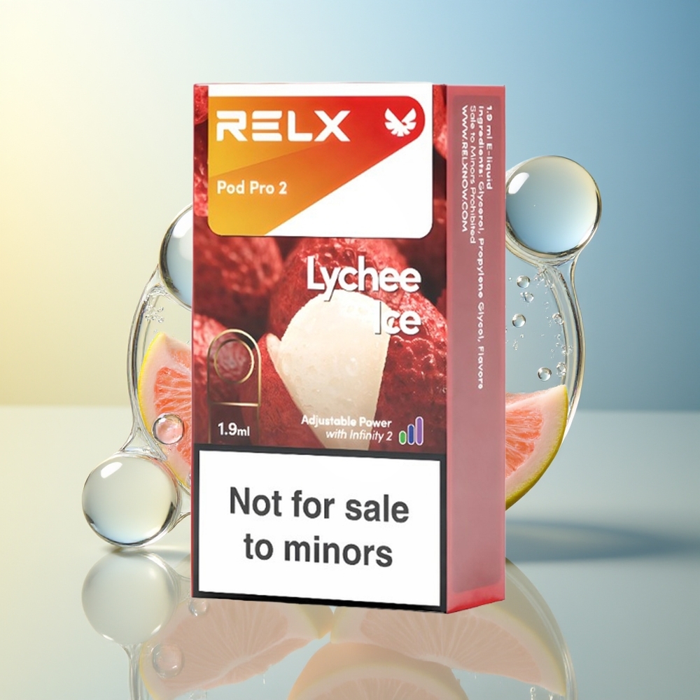 RELX Pod Pro 2 600 Boccate Litchi Ghiaccio 1.9ml 3 Modalità