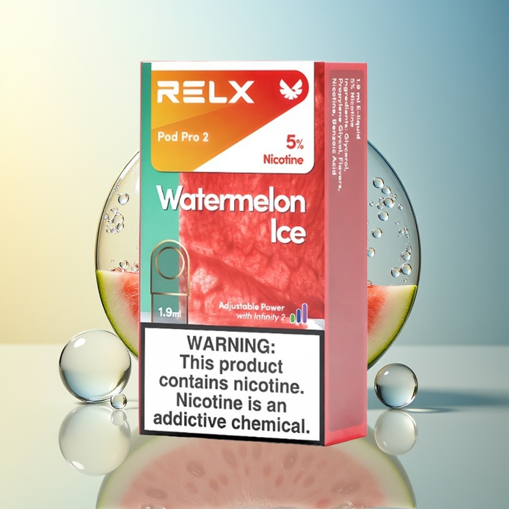 RELX Pod Pro 2 600 Bocche Anguria Ghiaccio 1.9ml 3 Modalità