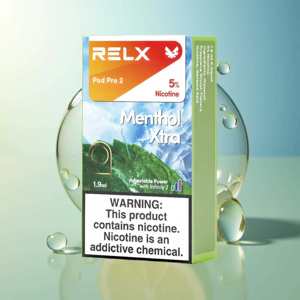 RELX Pod Pro 2 600 Menta Xtra 1.9ml Eco Smooth Boost