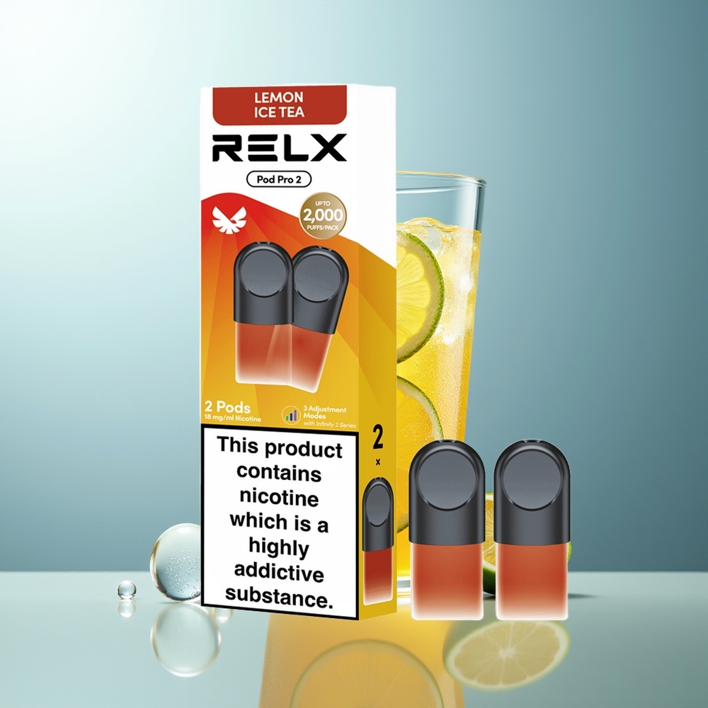 RELX Pod Pro 2 600 Tè-Limone Ghiaccio 1.9ml 3 Modalità