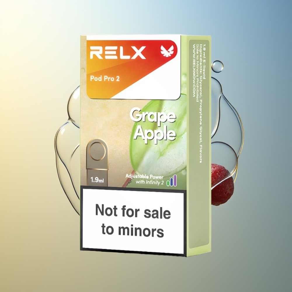 RELX Pod Pro 2 600 Uva Mela 1.9ml Eco Smooth Boost