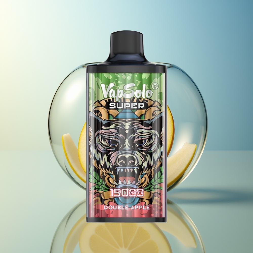 Vapsolo Super 15000 Puff Doppia Mela 850mah Mesh Coil