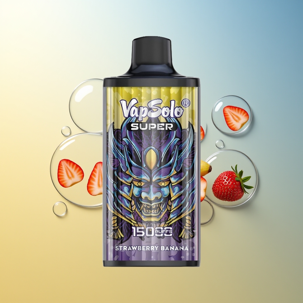 Vapsolo Super 15000 Puff Fragola Banana 40ml Type-C
