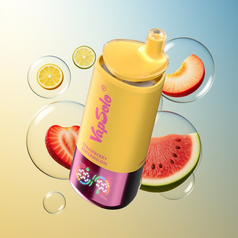 VapSolo Triple 30000 Puff Fragola Anguria & Pesca Limone 40ml