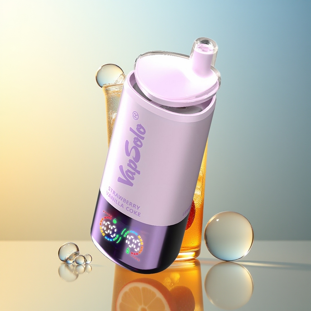 VapSolo Triple 30000 Puff Fragola Vaniglia Coca 40ml Type-C
