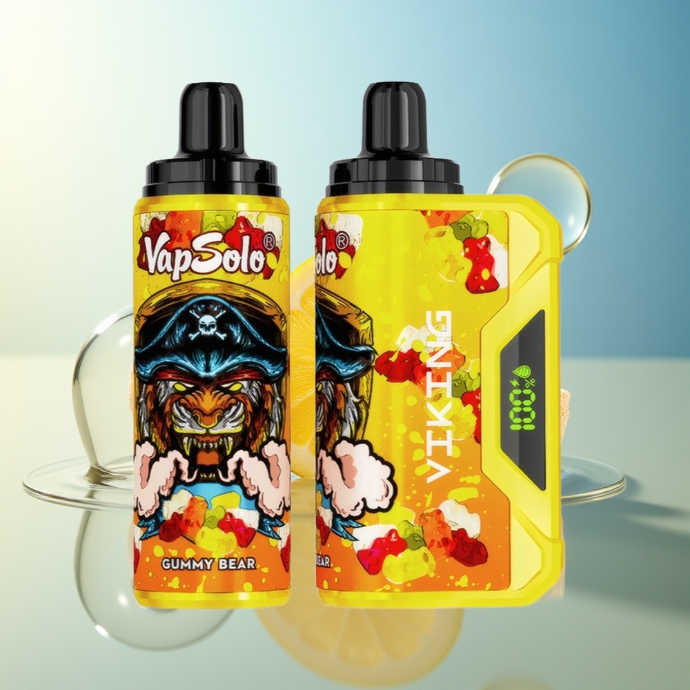VapSolo VIKING 12000 Puff Gummy Bear 22ml Tipo-C