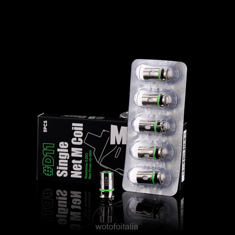 Wotofo MANIK bobina del baccello d14 a1 conico nexmesh 5pz RDB6V40 Wotofo Vape Flavours